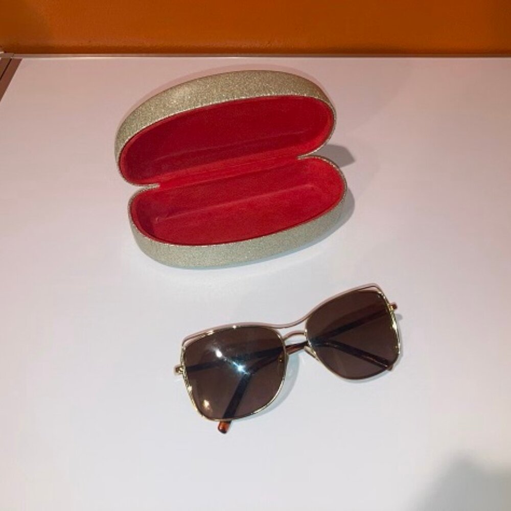 Christian Siriano Women's Shades SunGlasses Tortise Gold - Picture 4 of 9